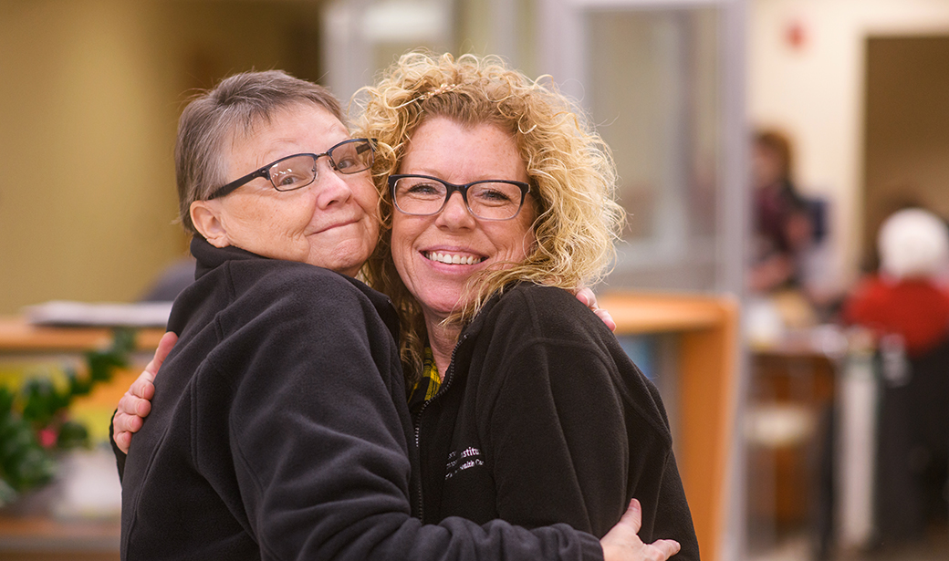 Photo of Lorna Moseley at the Missouri Orthopaedic Institute.
